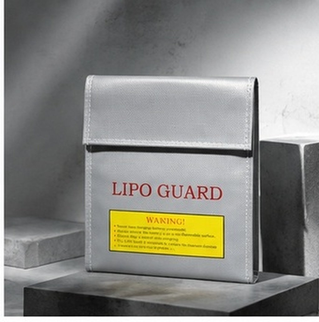 Lipo Battery Fireproof Safety Charge Box - 18x23cm Lipo Safety Charge Bag Fireproof