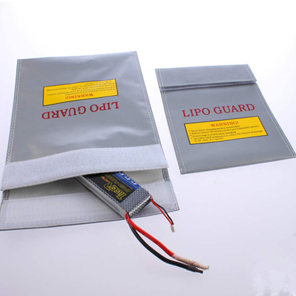 Lipo Battery Fireproof Safety Charge Box - 23x30cm Professional Blast-Proof Fireproof Lipo Battery