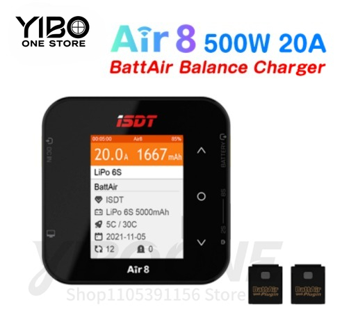 Isdt Air8 8S Lipo Charger - Air8 500W 20A 1-8S Lipo Balance