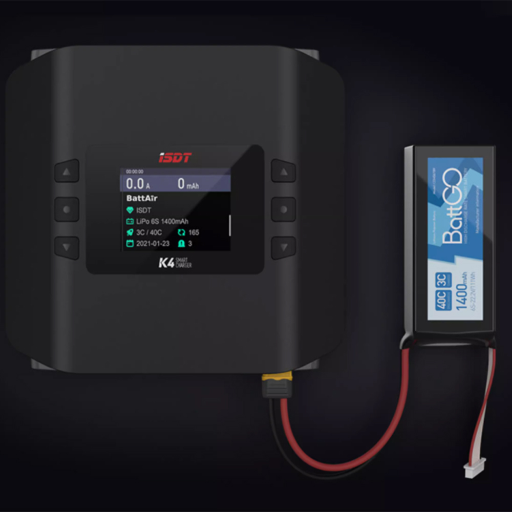 NEW ISDT K4 Dual Channel Lipo  - Isdt K4 Dual Lipo Charger recension och pris