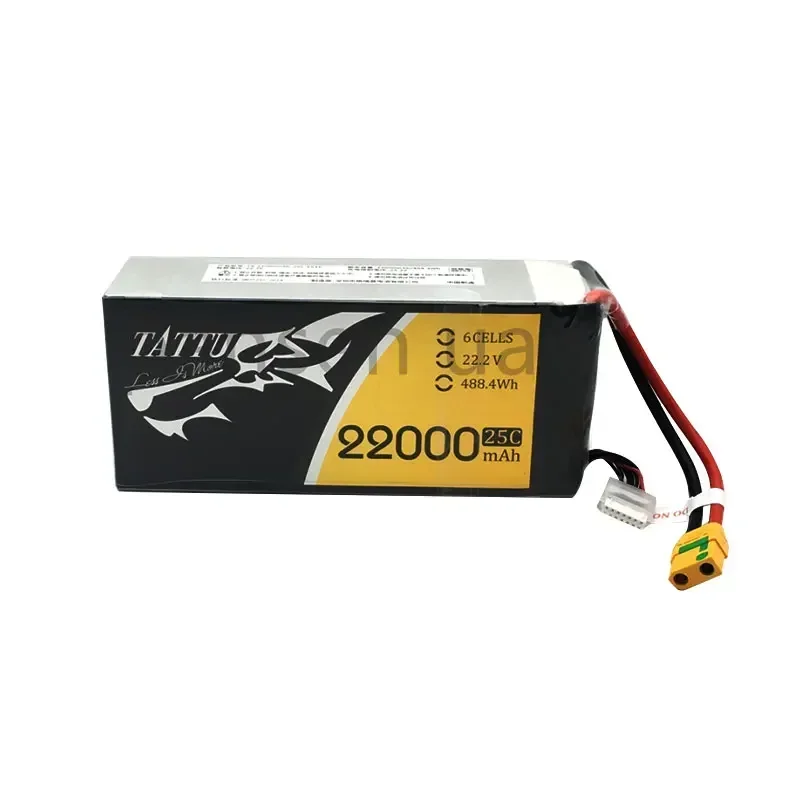 TATTU 22000mAh 22.2V 6S 488wh  - Tattu 6S 22000Mah Lipo Battery recension och pris