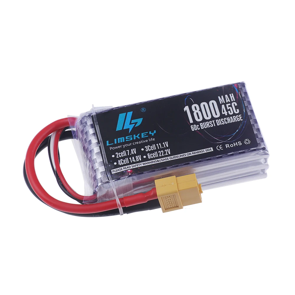 2S 3S 4S 6S Lipo Battery 7.4V  - 4S Lipo Battery 14.8V 6000Mah recension och pris