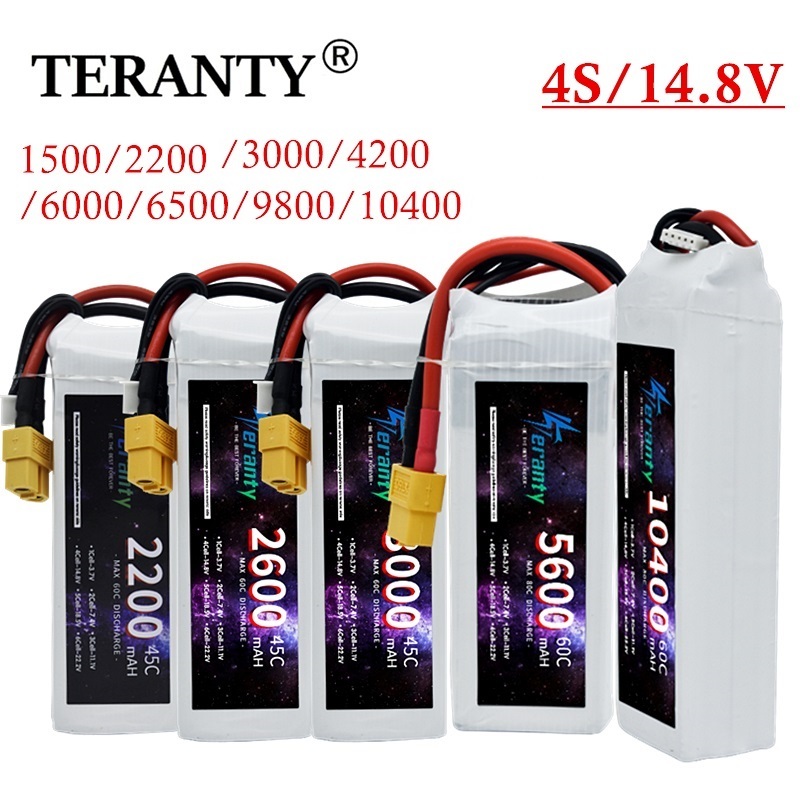 14.8V RC LiPo Battery 4S 1500m - 4S Lipo Battery 14.8V 6000Mah recension och pris