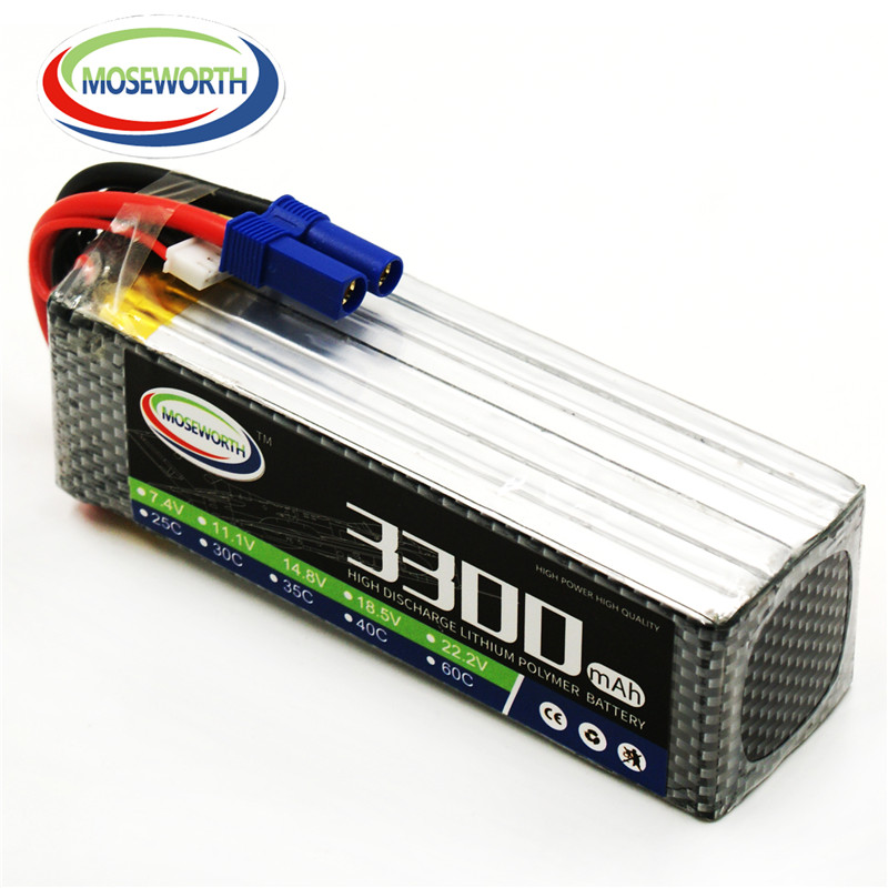 6S Lipo 22.2V 3300mah 4000mah  - 6S Lipo Battery 22.2V 5000Mah recension och pris