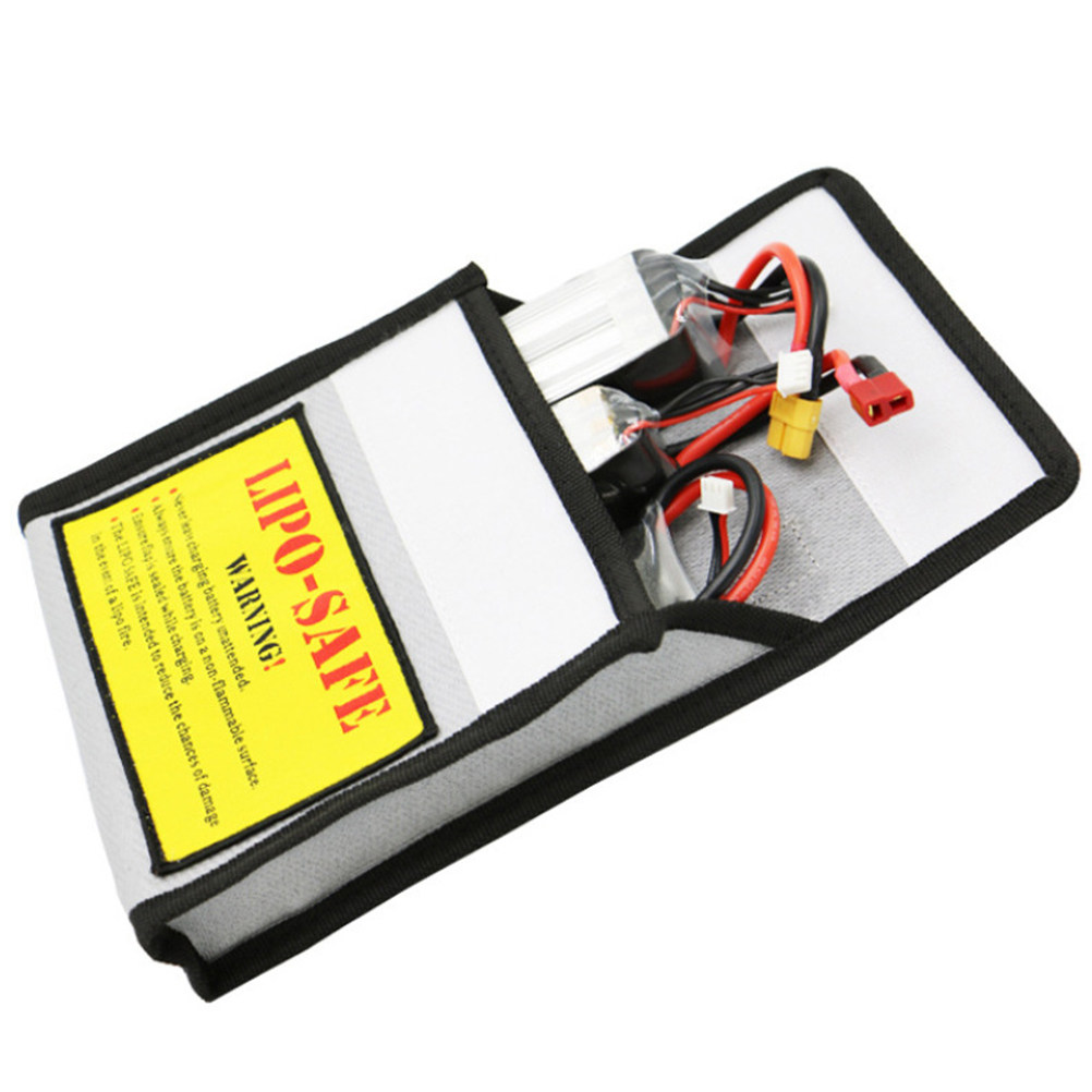 1Pcs Premium Fireproof Explosi - Lipo Battery Fireproof Safety Charge Box recension och pris