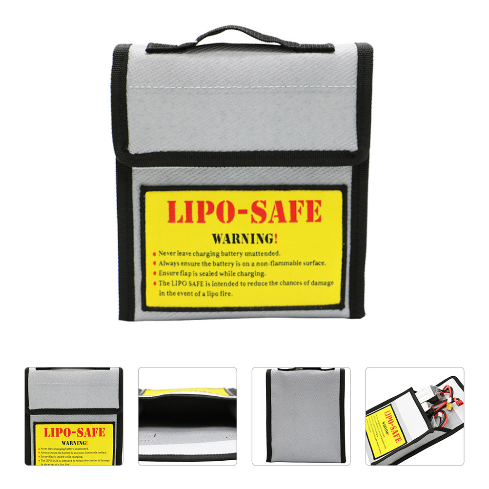 1Pcs Premium Fireproof Explosi - Lipo Battery Fireproof Safety Charge Box recension och pris