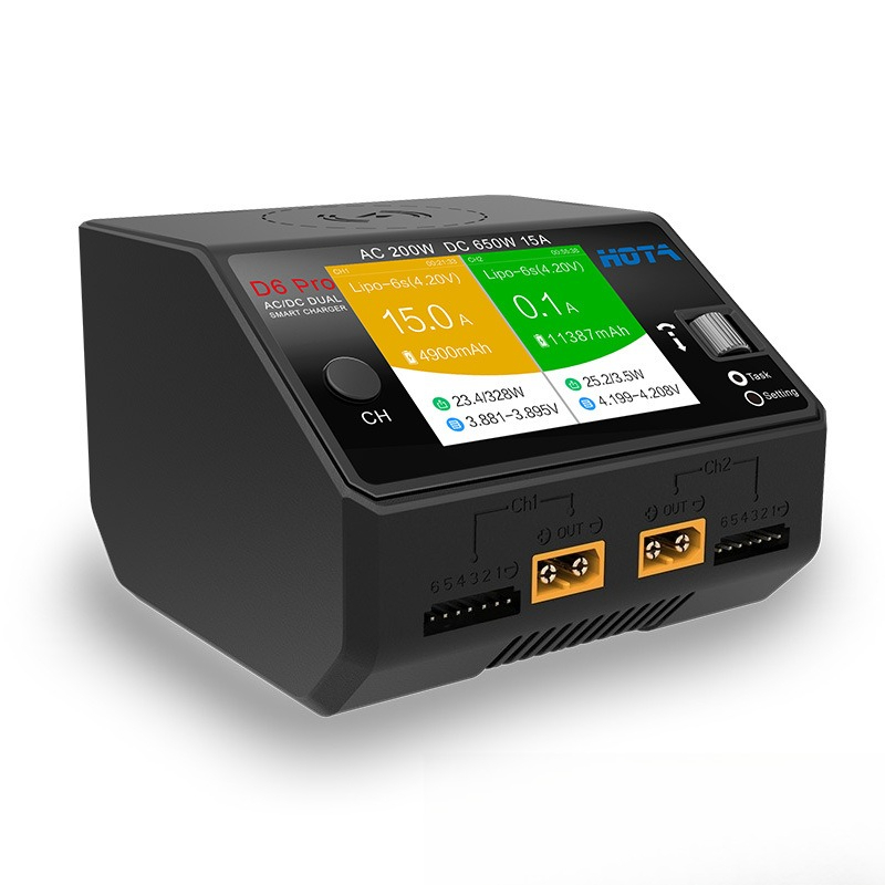 HOTA D6 Pro 650W 200W Dual Pow - Hota D6 Pro Dual Lipo Charger recension och pris