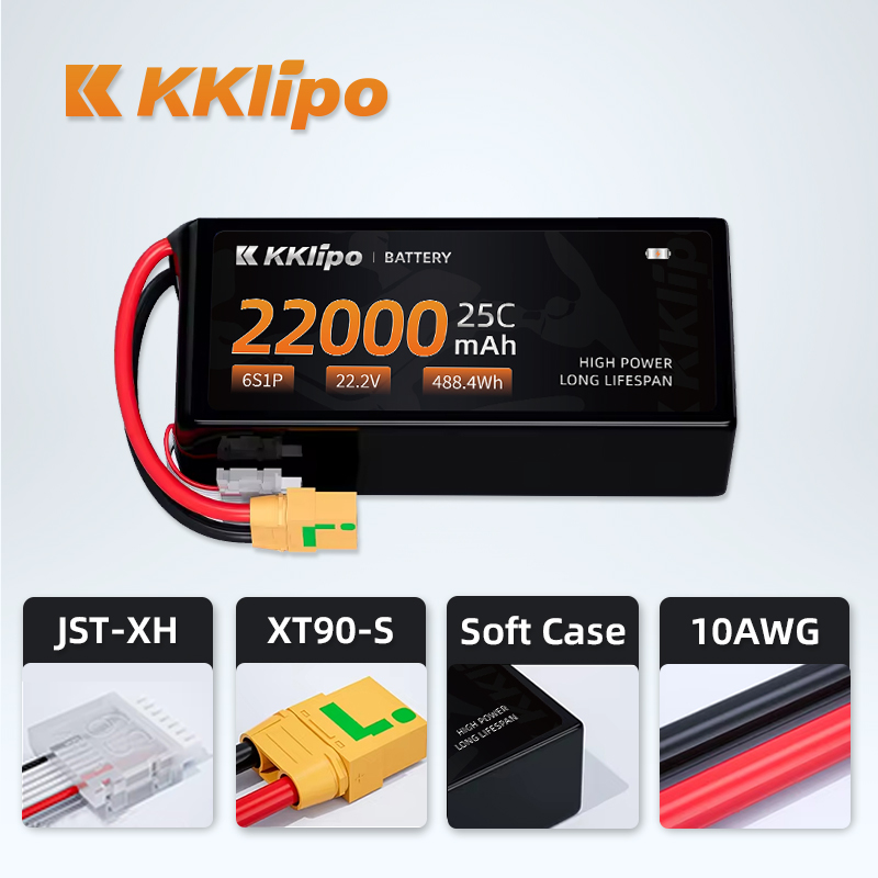 Manufacturing Production High  - Tattu 6S 22000Mah Lipo Battery recension och pris