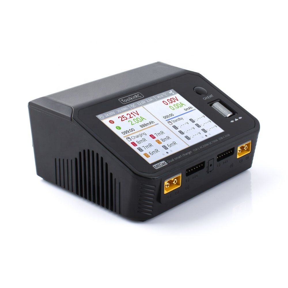 Toolkitrc M6DAC 350W X 2 USB-C - Toolkitrc M6Dac Smart Charger recension och pris