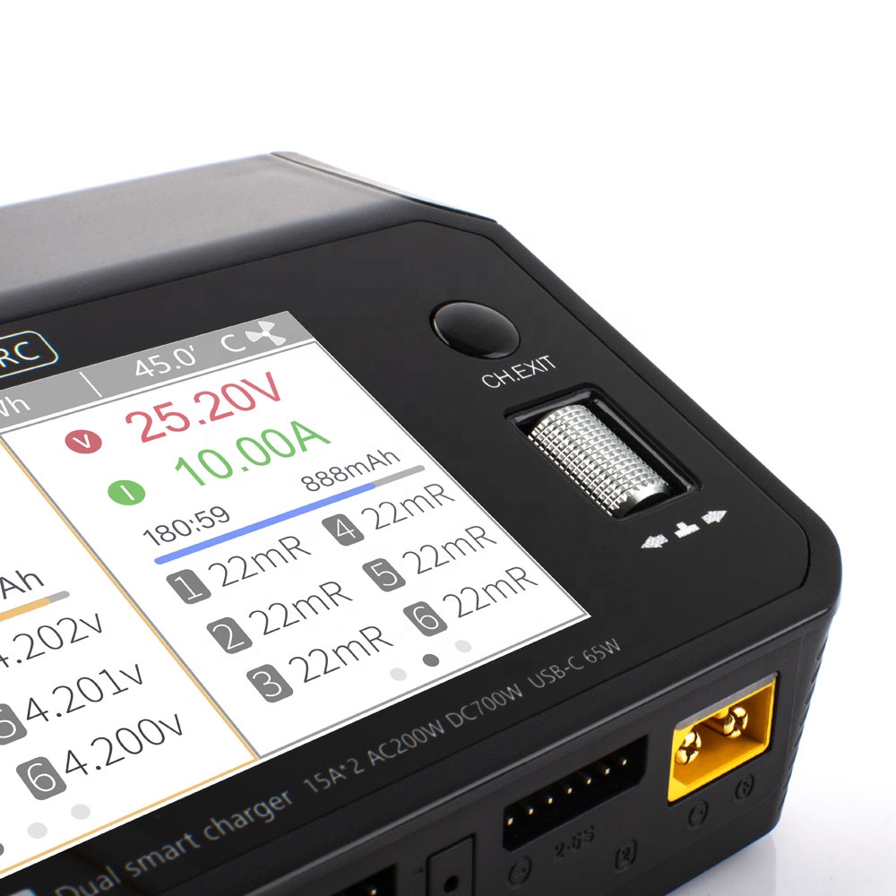 Toolkitrc M6DAC 350W X 2 USB-C - Toolkitrc M6Dac Smart Charger recension och pris