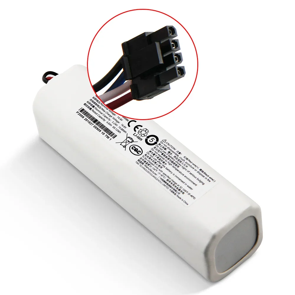 14.4V Replacement Battery P200 - 4S Lipo Battery 14.8V 6000Mah recension och pris