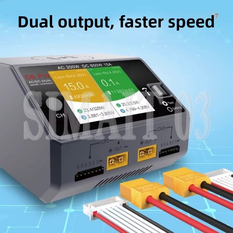 HOTA D6 Pro Smart Balance Char - Hota D6 Pro Dual Lipo Charger recension och pris