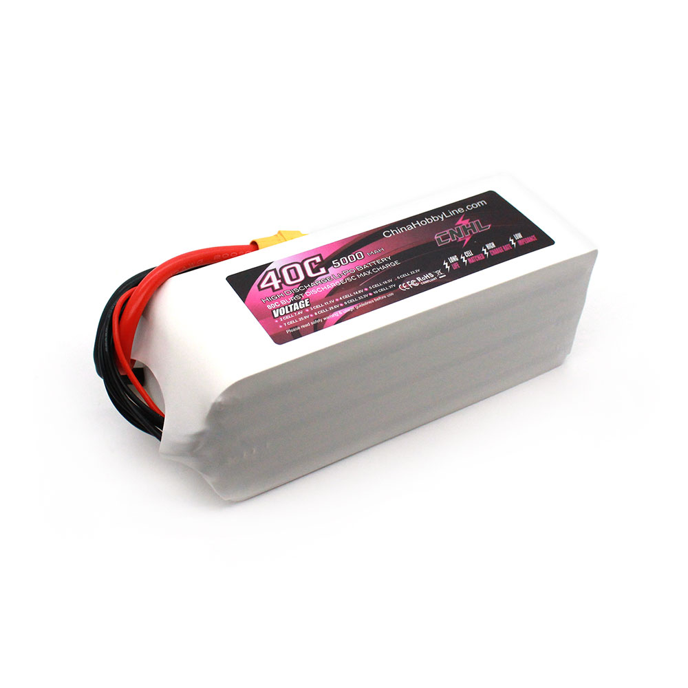 CNHL Lipo Battery 3S 4S 6S 11. - 6S Lipo Battery 22.2V 5000Mah recension och pris