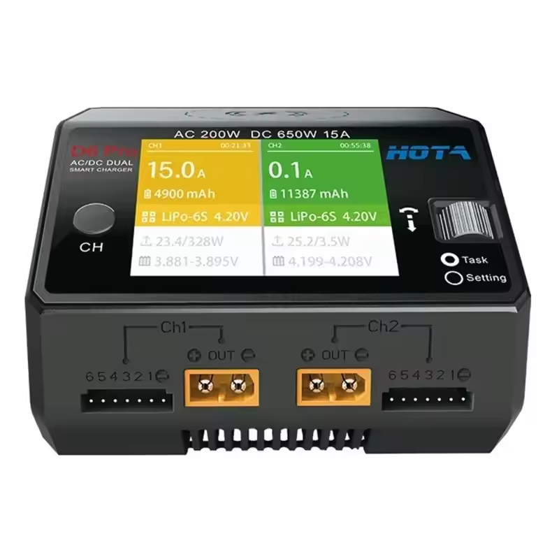 Original HOTA D6 Pro AC 200W D - Hota D6 Pro Dual Lipo Charger recension och pris