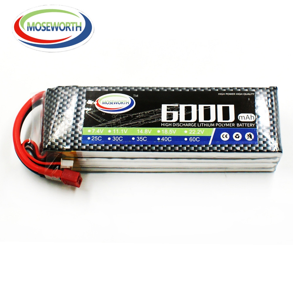 4S 14.8V 6000mAh RC Toy Lipo B - 4S Lipo Battery 14.8V 6000Mah recension och pris