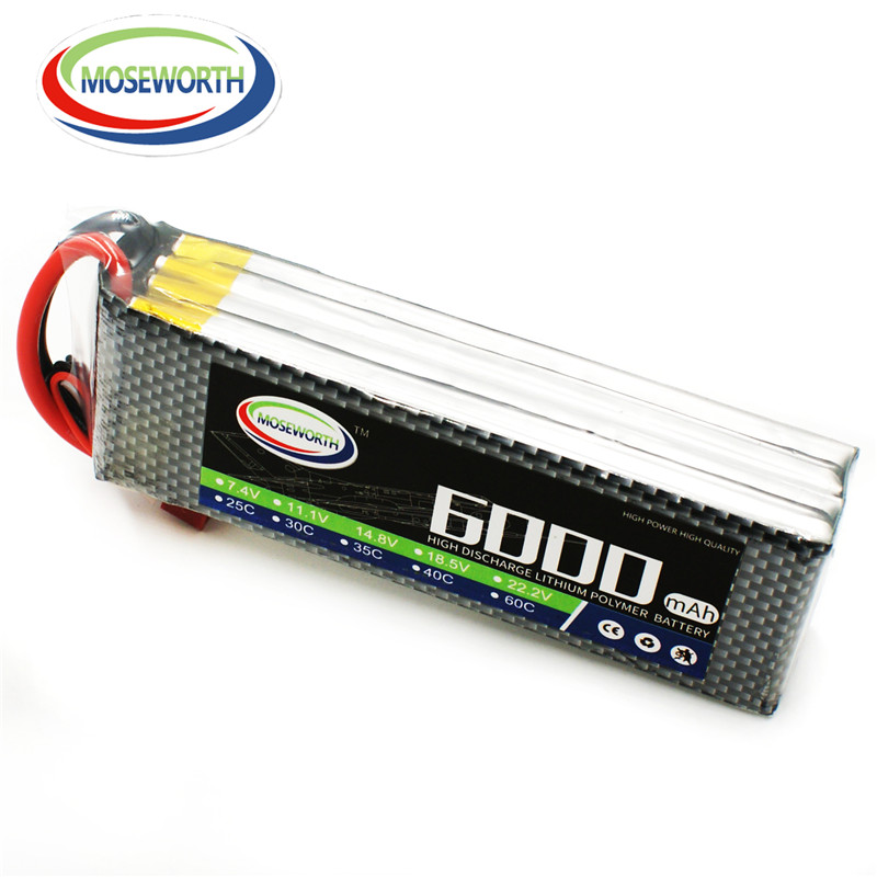 4S 14.8V 6000mAh RC Toy Lipo B - 4S Lipo Battery 14.8V 6000Mah recension och pris