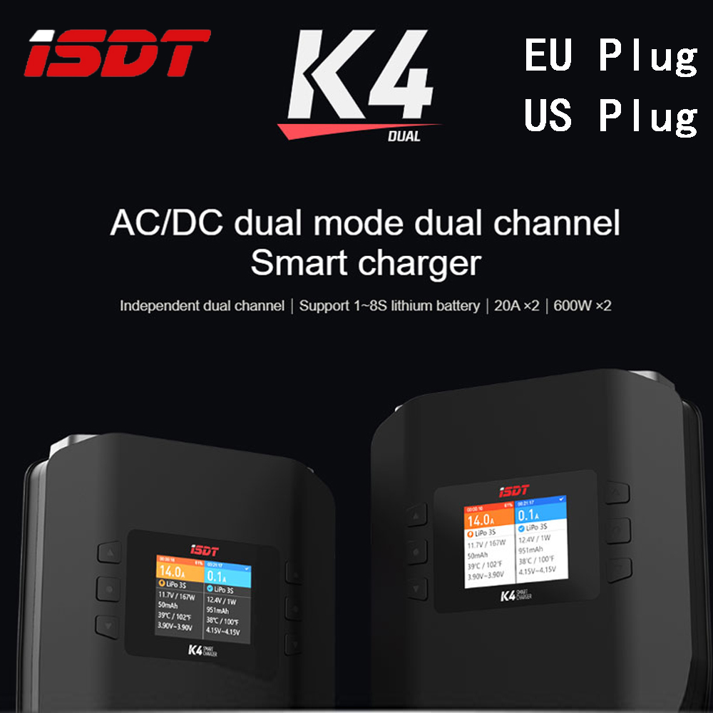 ISDT K4 1~8S Lithium Battery S - Isdt K4 Dual Lipo Charger recension och pris