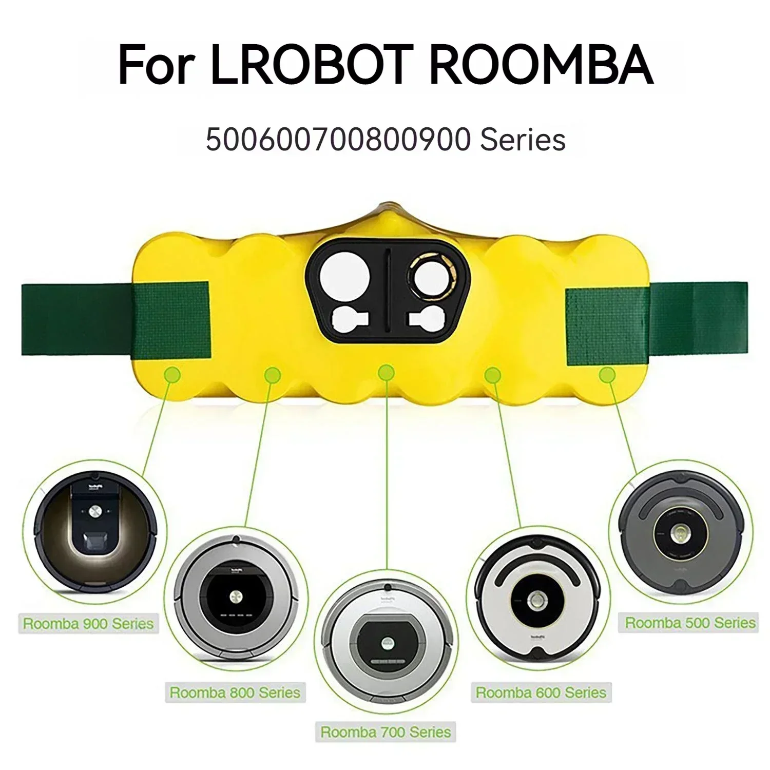 14.4V 5000mAh Robot Vacuum Cle - 4S Lipo Battery 14.8V 6000Mah recension och pris