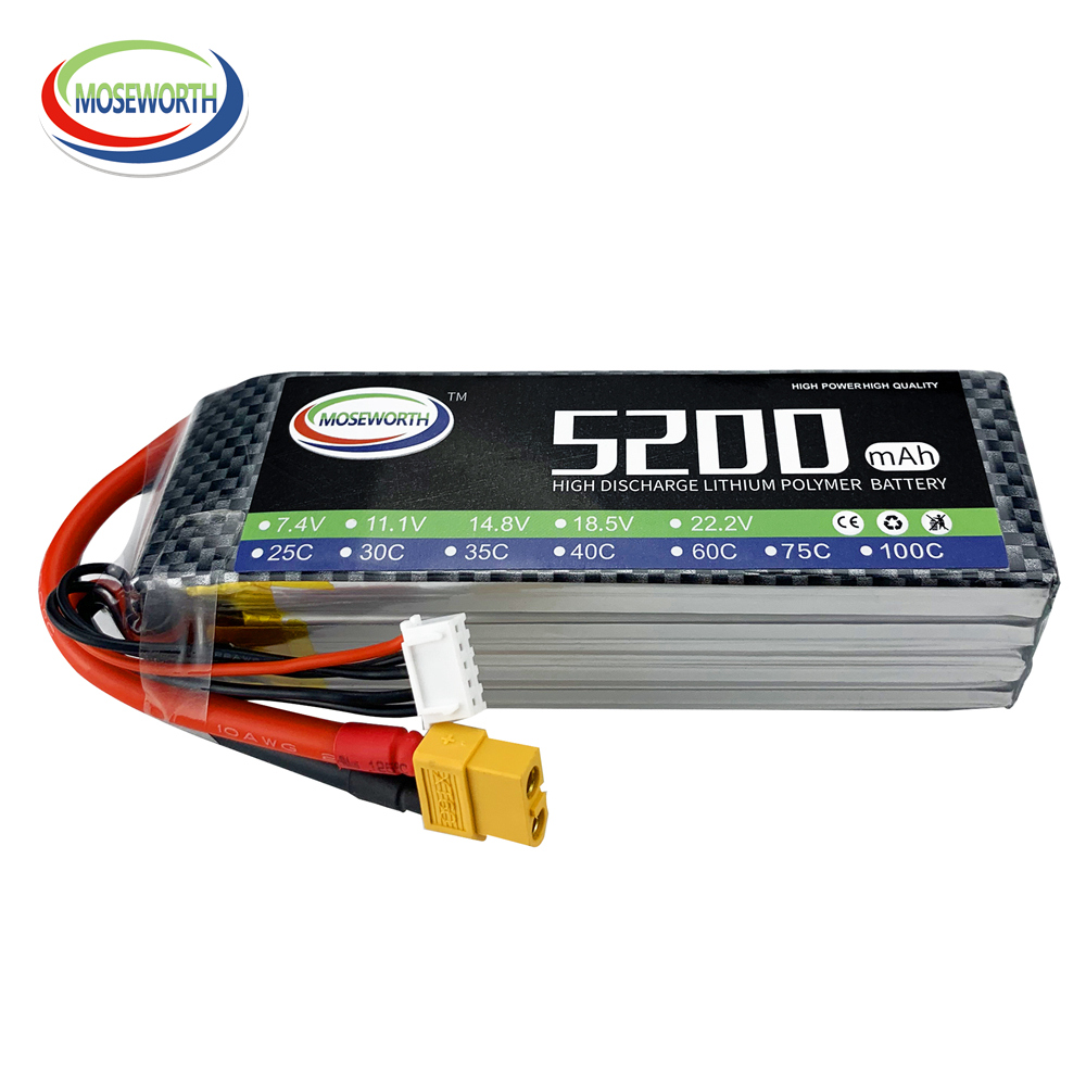 2S 3S 4S 5S 6S RC Lipo battery - 6S Lipo Battery 22.2V 5000Mah recension och pris