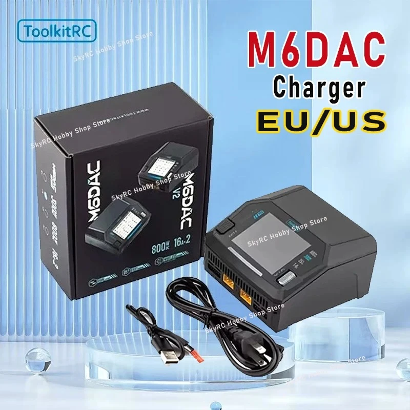 ToolkitRC M6DAC V2 Dual Channe - Toolkitrc M6Dac Smart Charger recension och pris