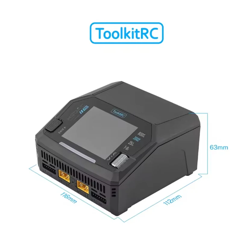 ToolkitRC M6DAC V2 Dual Channe - Toolkitrc M6Dac Smart Charger recension och pris