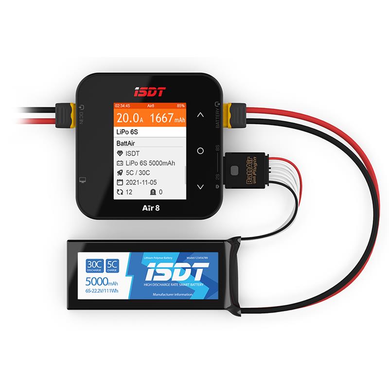ISDT Air 8 Smart Charger for R - Isdt Air8 8S Lipo Charger recension och pris
