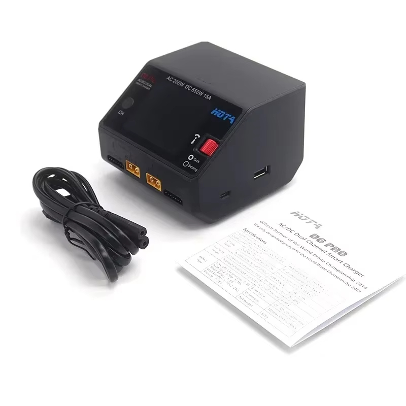 HOTA D6 Pro Dual Channel Charg - Hota D6 Pro Dual Lipo Charger recension och pris