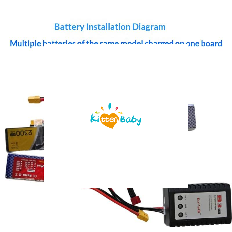 1 Set RC Battery Charger B6AC  - 12S Lipo Battery Balancing Board recension och pris