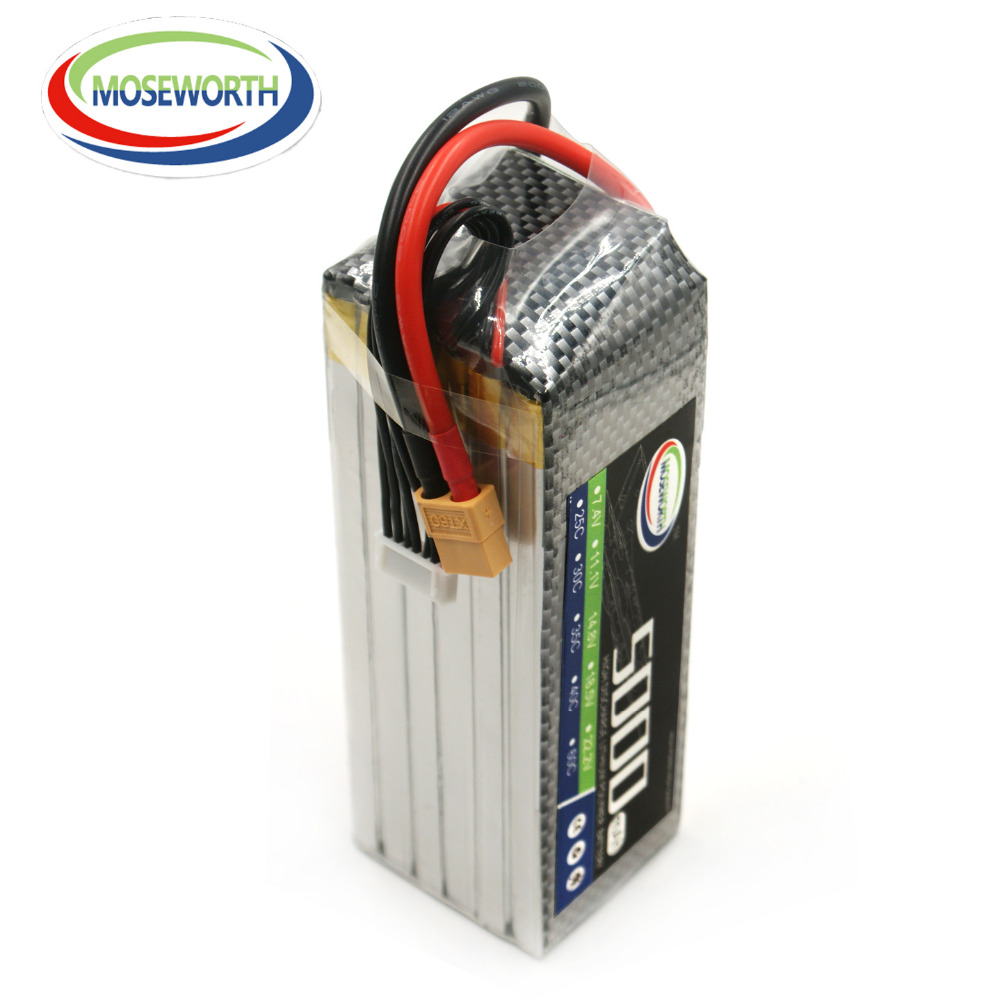 6S 22.2V 5000mAh 60C RC Toy Li - 6S Lipo Battery 22.2V 5000Mah recension och pris