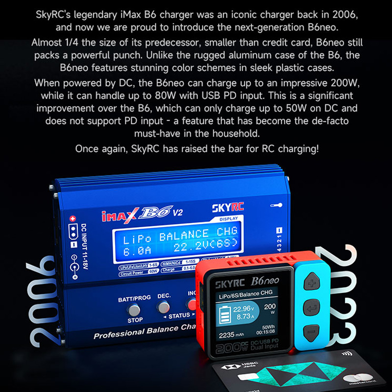 SkyRC B6neo Lipo Battery Balan - Skyrc B6 Neo Smart Charger recension och pris