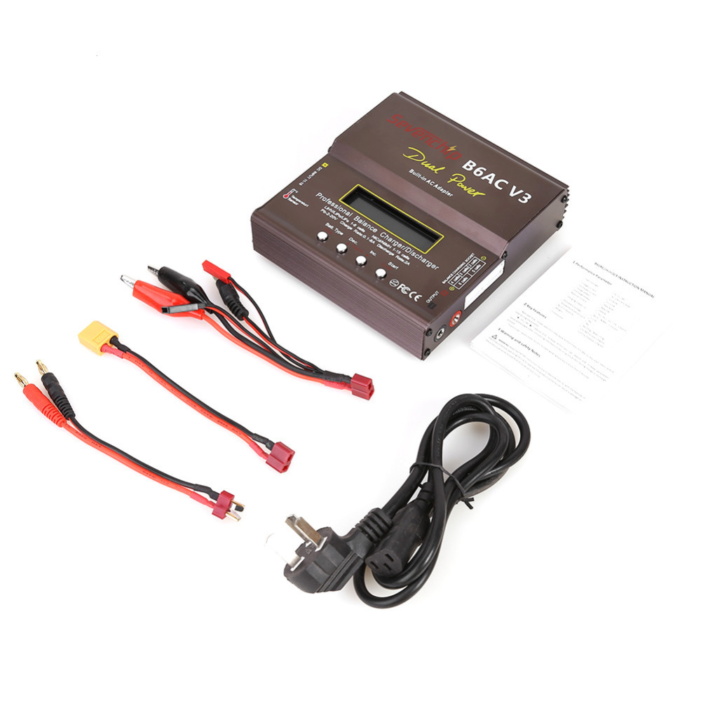 New 80W imax B6AC V3 Smart Dig - Toolkitrc M6Dac Smart Charger recension och pris