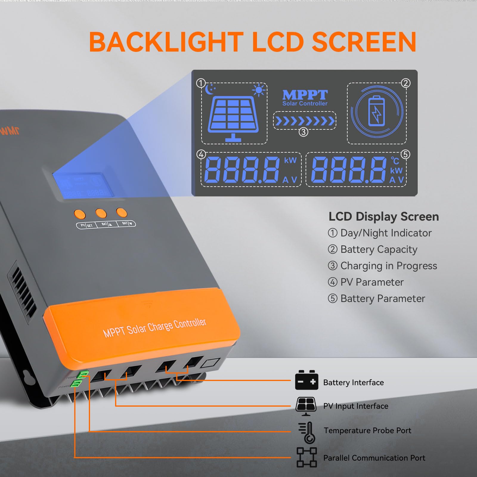 PowMr 100A MPPT Solar Charge C - Lifepo4 12V 100Ah Bms Bluetooth recension och pris