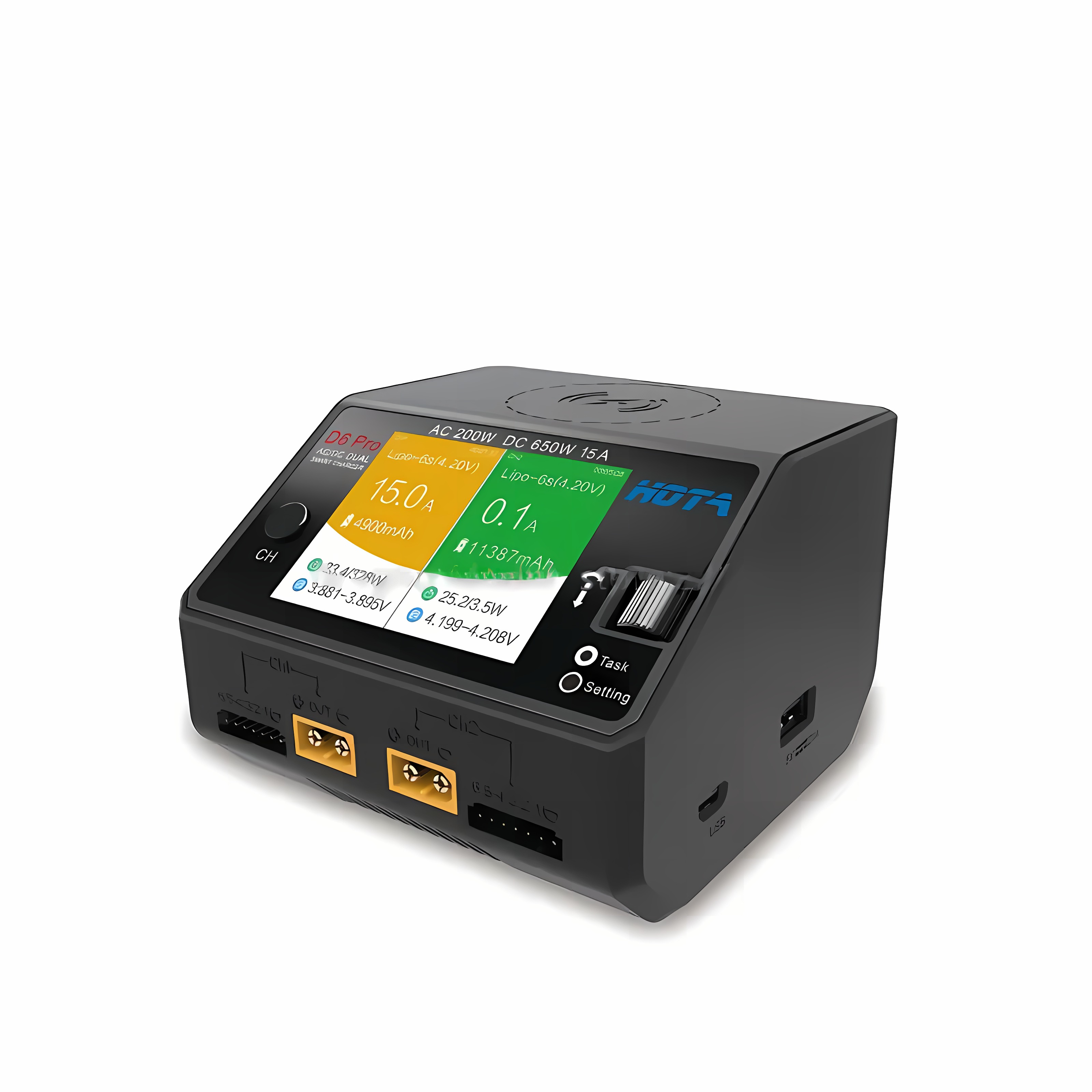 HOTA D6 Pro Smart Charger AC20 - Hota D6 Pro Dual Lipo Charger recension och pris
