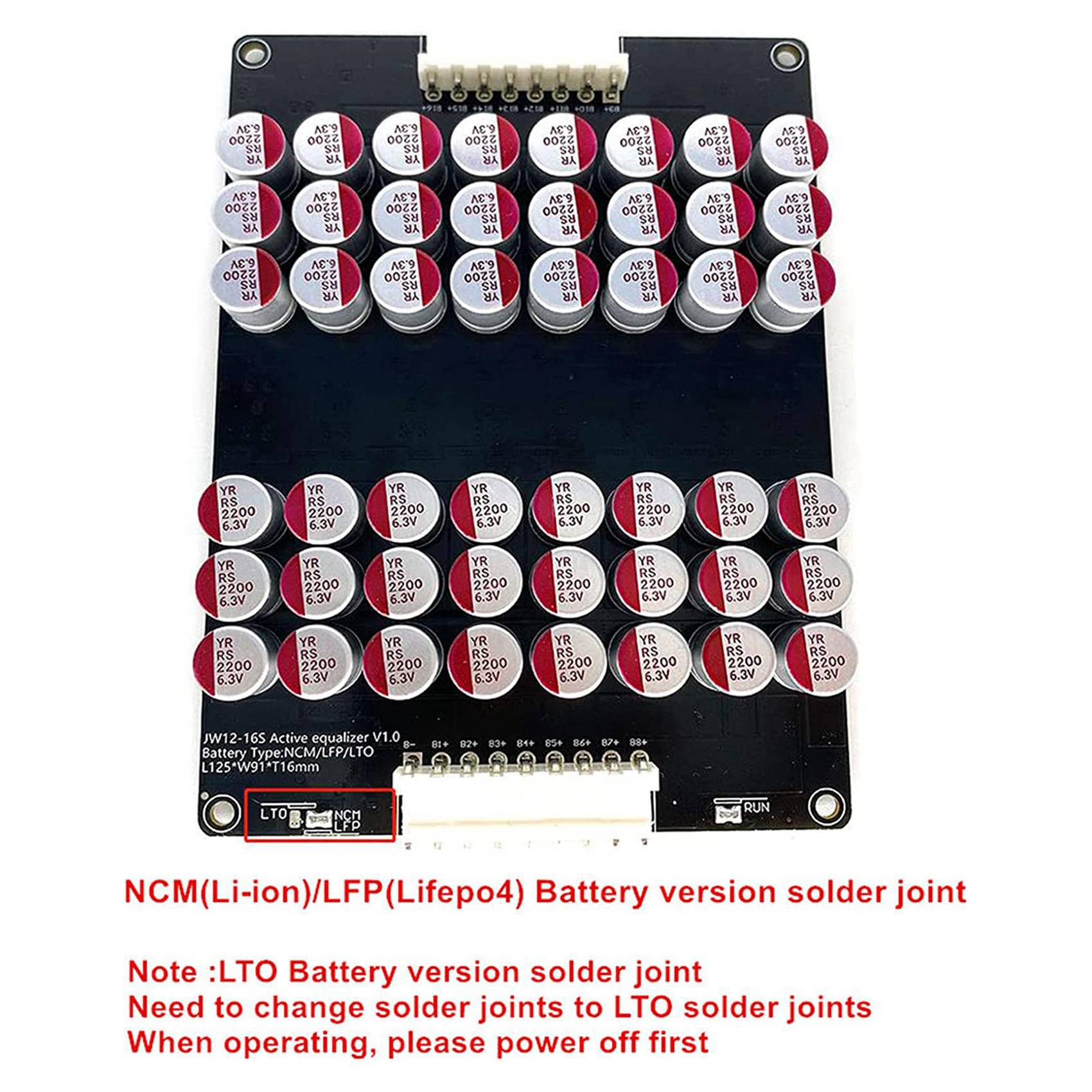 ABZZ-2X 12S 13S 14S 15S 16S Ac - 12S Lipo Battery Balancing Board recension och pris