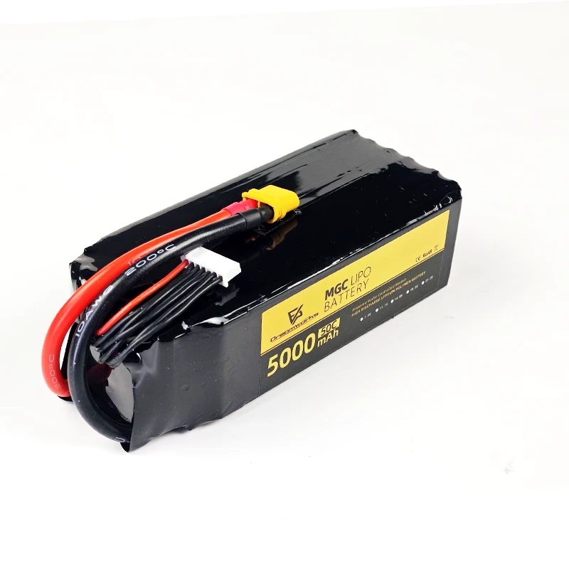 FPV MGC 5000mAh 6S 22.2V Lipo  - 6S Lipo Battery 22.2V 5000Mah recension och pris