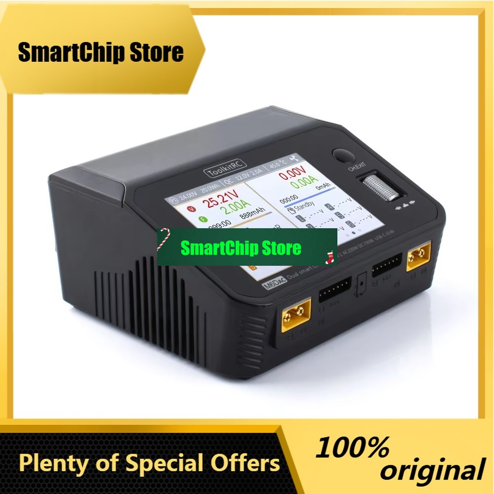 SmCpToolkitRC M6DAC Dual Chann - Toolkitrc M6Dac Smart Charger recension och pris