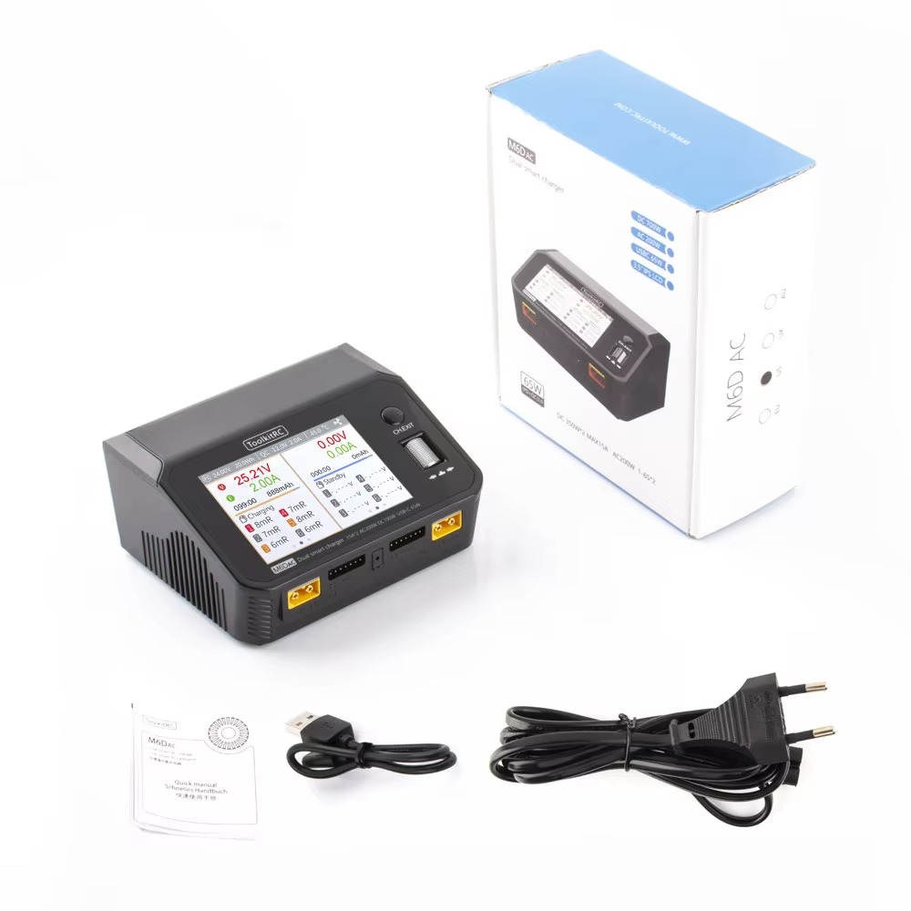 SmCpToolkitRC M6DAC Dual Chann - Toolkitrc M6Dac Smart Charger recension och pris
