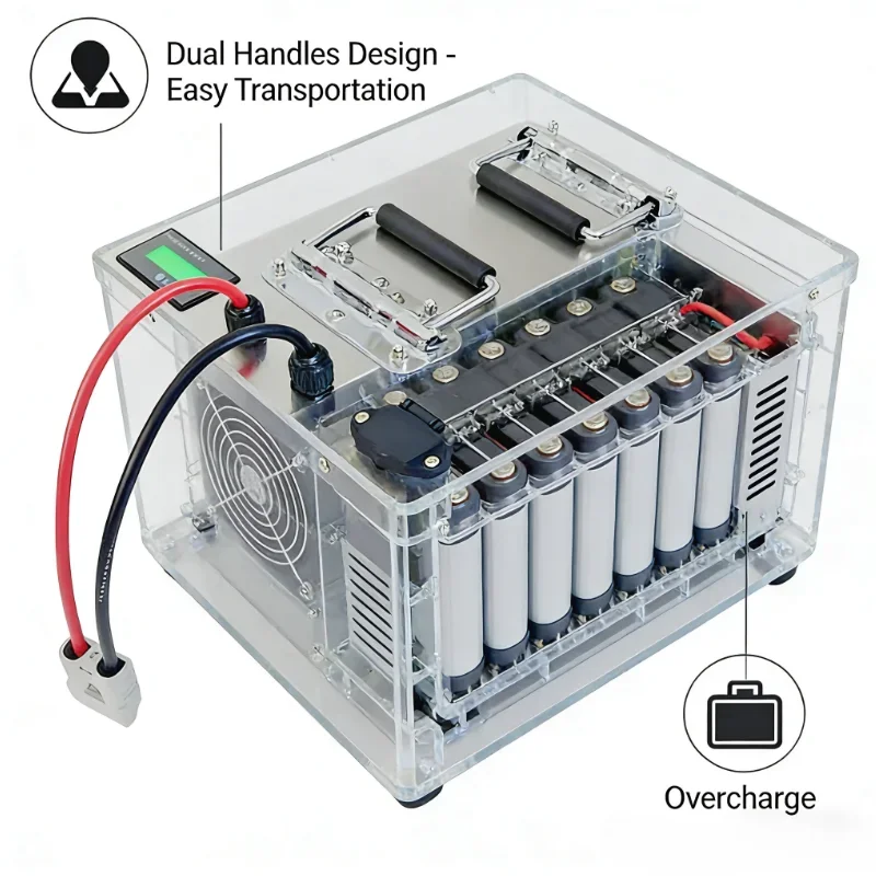 12V 24V 48V LiFePO4 Battery 10 - Lifepo4 12V 100Ah Bms Bluetooth recension och pris