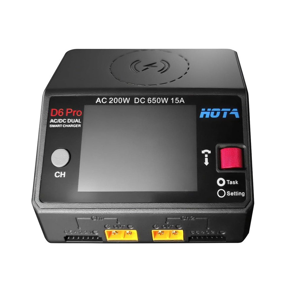 HOTA D6 Pro Lipo Battery Charg - Hota D6 Pro Dual Lipo Charger recension och pris