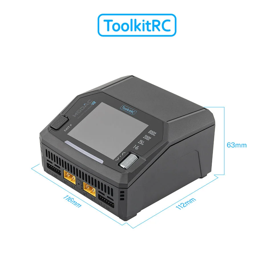 ToolkitRC M6DAC V2 Pro Smart L - Toolkitrc M6Dac Smart Charger recension och pris